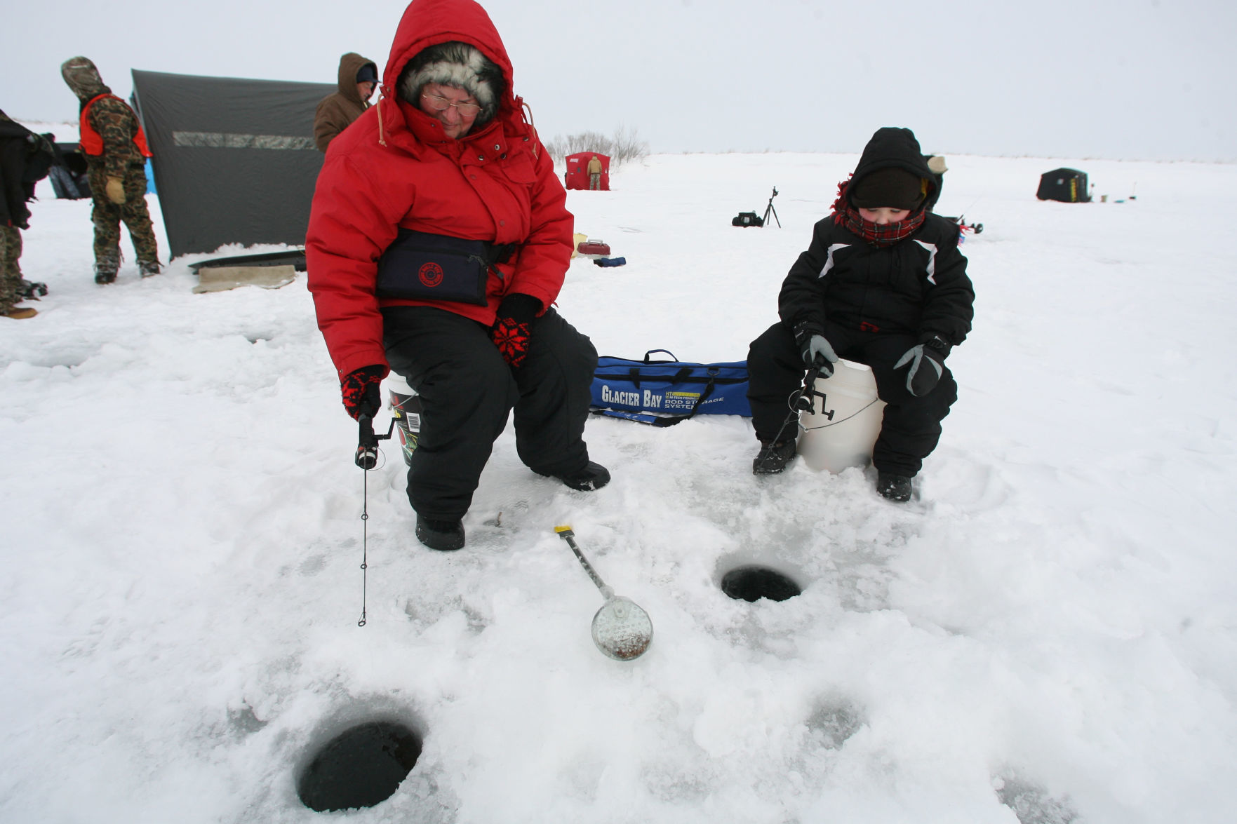 Ice fishing - 2011